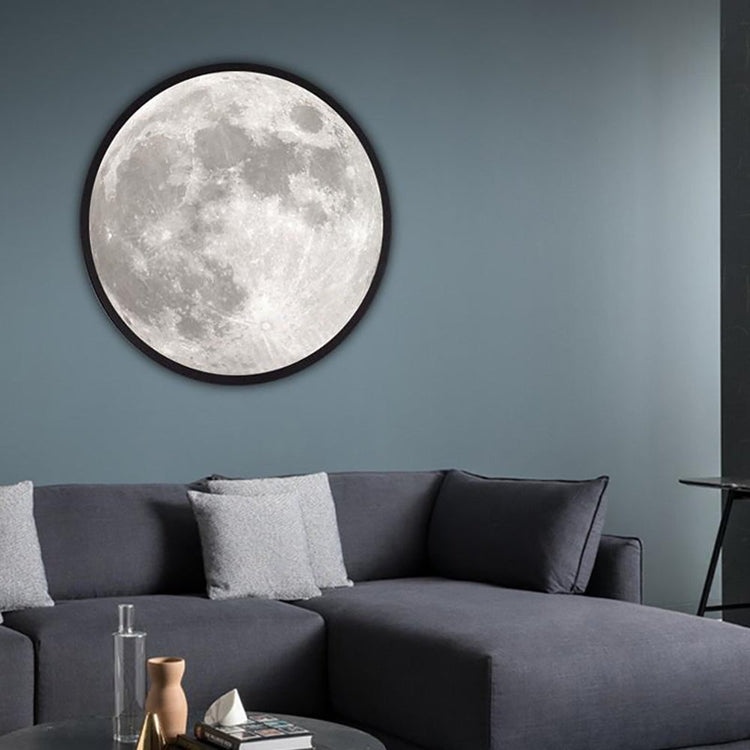 Moon Replica Mirror Light - Table Lamp