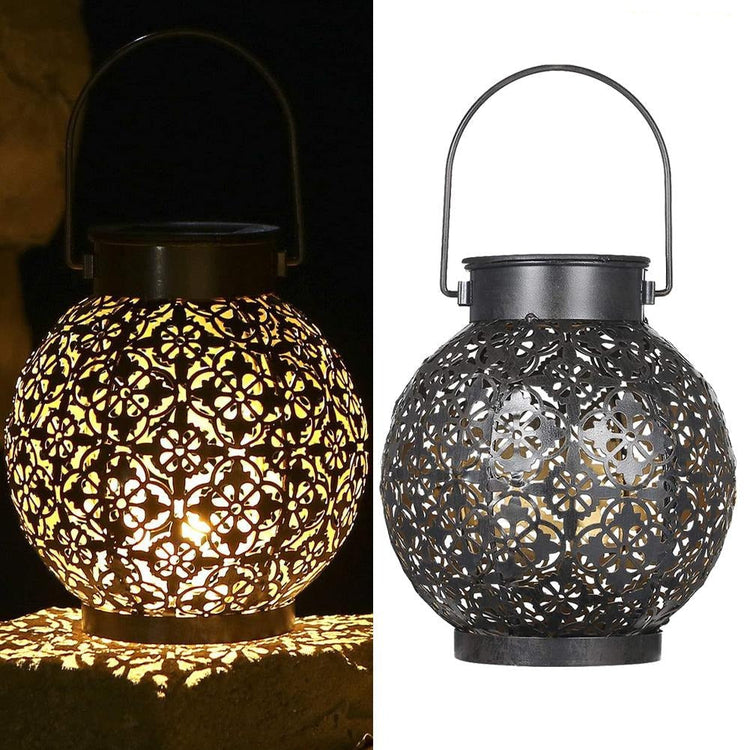 Mubeen Solar LED Garden Shadow Cast Lantern - Solar Light