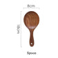 Back to Nature Teak Wood Cooking Ladle Set - Rice spoon - 