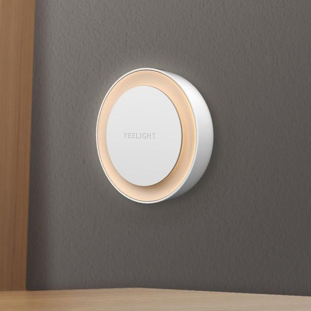 Nera - Smart Wall Plug Night Light - Round / US - Wall Light