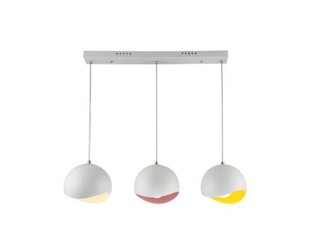 Nira - Artistic Dome Pendant Lamp - 3 Piece Linear - Pendant