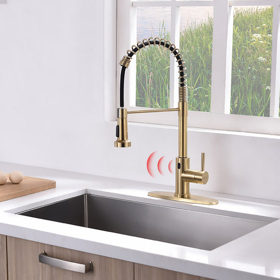 Noah Golden Kitchen Faucet - Faucet