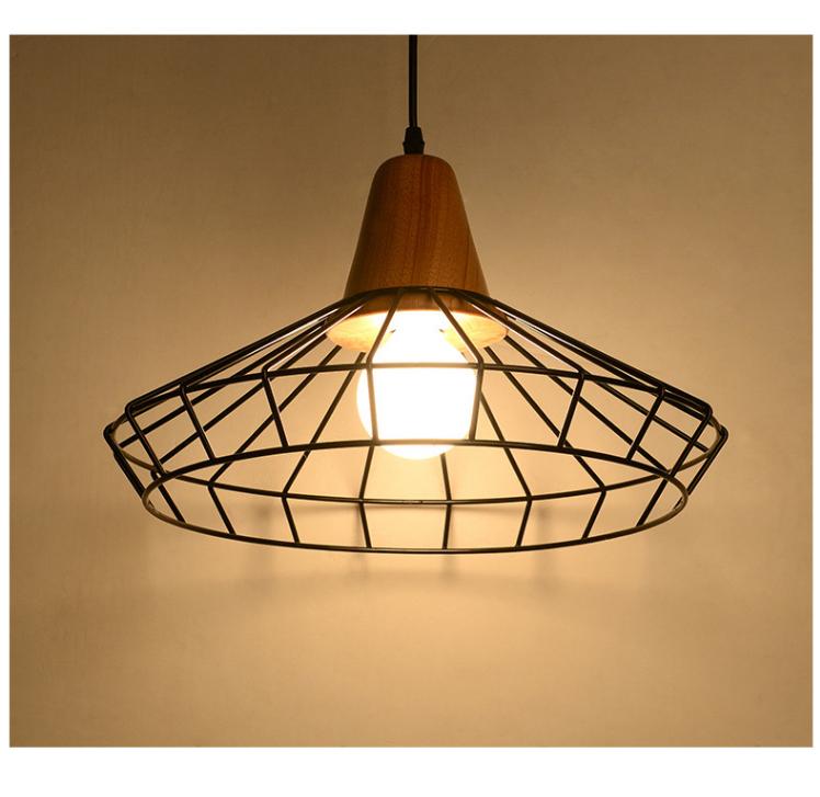 Nordic Contemporary Metal Cage Pendant Lamp - Pendant Lamp