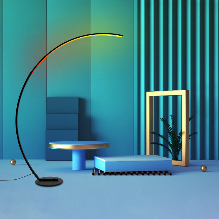 Nordic Curve LED Floor Lamp - Floor Lamp