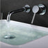 Nordic Minimal Wall mounted Bath Faucet - Chrome / 8.2 - 