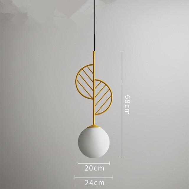 Nordic Oval Shaped Pendant Lamp - Pendant Lamp