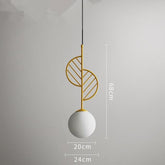 Nordic Oval Shaped Pendant Lamp - Pendant Lamp