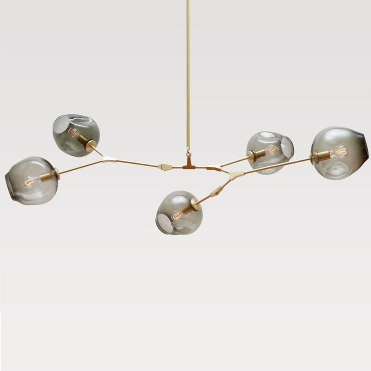 Nordic Style Metal 7 Lamp Branch Chandelier - Chandelier