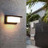 Nordic Stylish Outdoor LED Wall Light - Horizontal / 12W / 