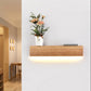 Oak Wood Shelf Wall Lamp - Wall Light