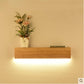 Oak Wood Shelf Wall Lamp - Wall Light