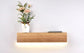 Oak Wood Shelf Wall Lamp - Wall Light