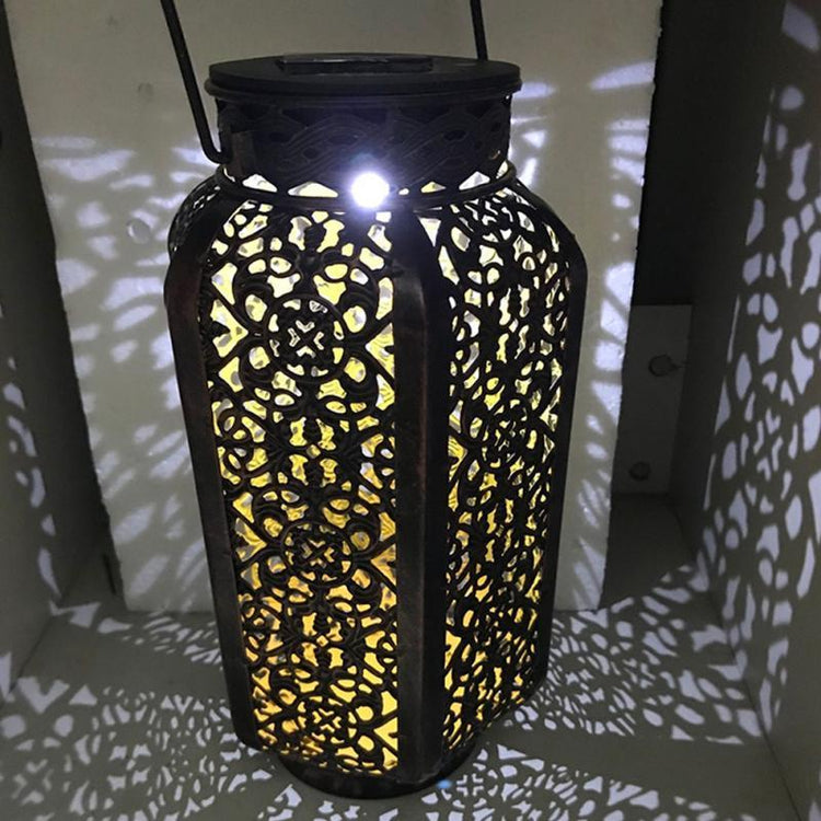 Oriental Themed Hanging Garden Lantern - Outdoor Light