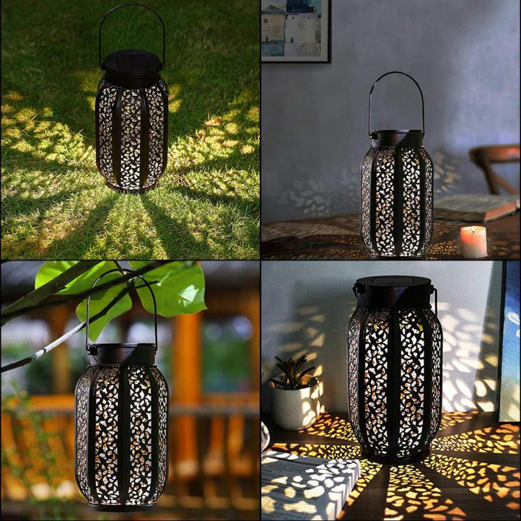 Oriental Themed Hanging Garden Lantern - Outdoor Light