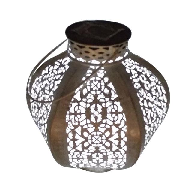 Oriental Themed Hanging Garden Lantern - Short - Outdoor 