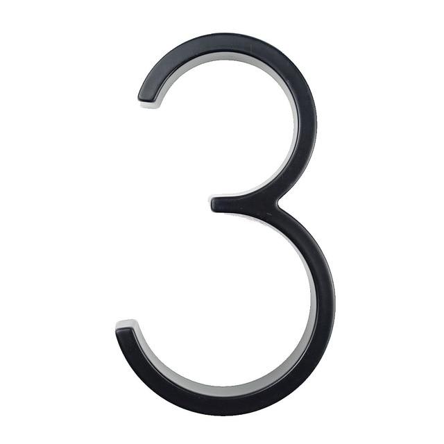Outdoor Signage House Number - 3 - Décor
