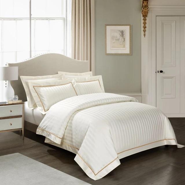 Pleasant Beige Egyptian Cotton Duvet Cover Set - Duvet Cover