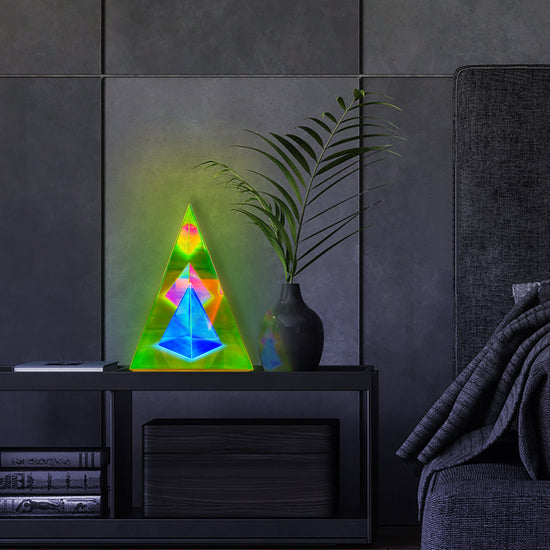 Pyramid Bedside Lamp - Bed Lamp