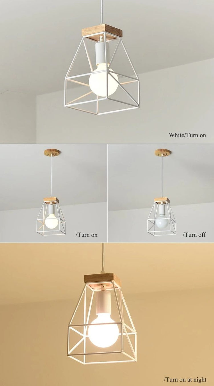 Raiden - Modern Cage Pendant Lamp - Pendant Lamp