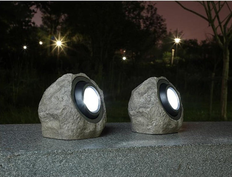 Rock Shaped Solar Outdoor Light - Solar Light