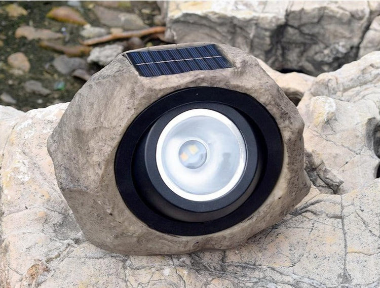 Rock Shaped Solar Outdoor Light - Solar Light