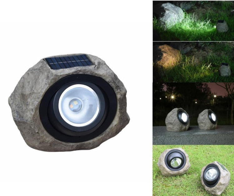 Rock Shaped Solar Outdoor Light - Solar Light