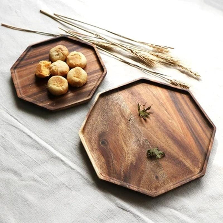 Rock Solid Octagon Wooden Cutting Board - Kitchen 