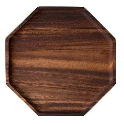 Rock Solid Octagon Wooden Cutting Board - Large - Kitchen 