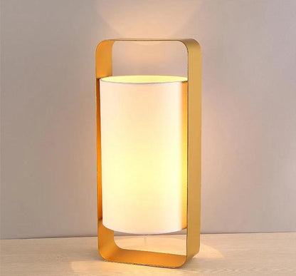 Roshan - Cylinder Shaped Bed Lamp - Large - 18 - Bed Lamp