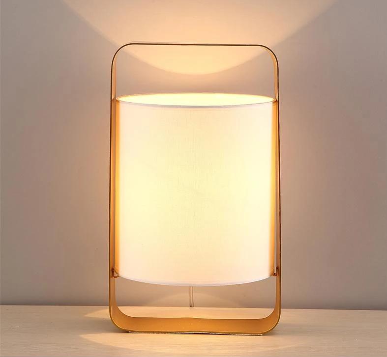 Roshan - Cylinder Shaped Bed Lamp - Small - 13 - Bed Lamp