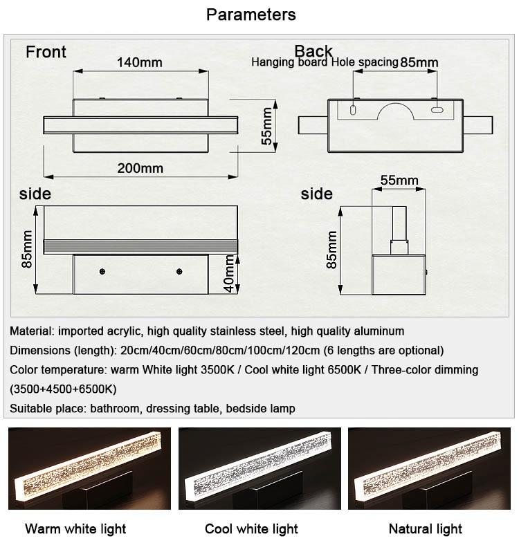 Roxana - Decorative LED Wall Lamp - Wall Light