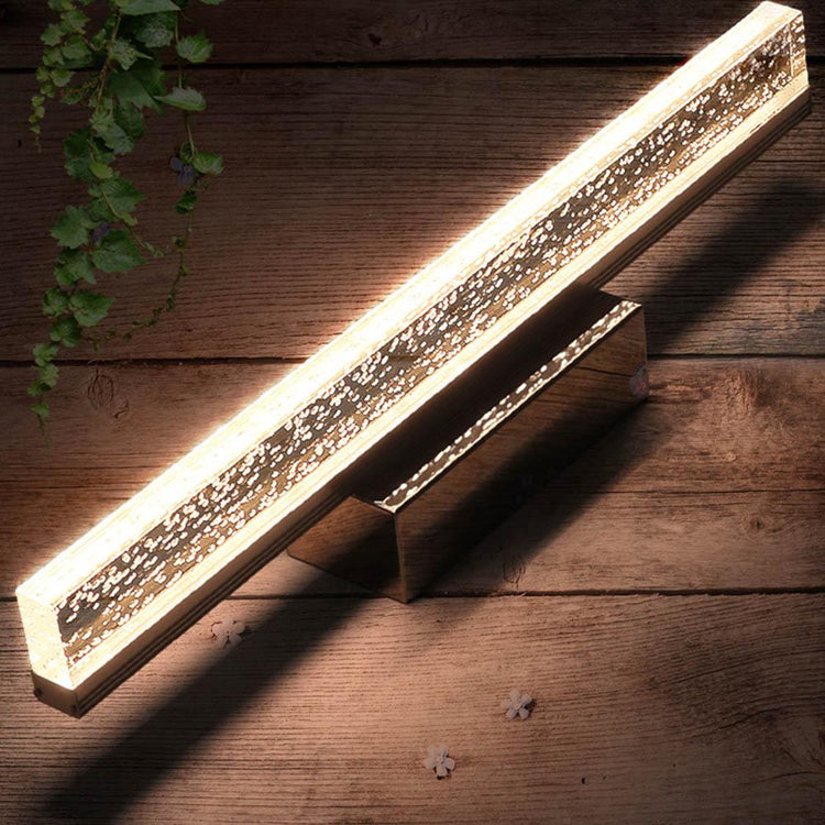 Roxana - Decorative LED Wall Lamp - Silver & Bubbles / Warm 