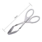 Sexy Barbeque Stainless Steel Scissor Tongs - Silver - 