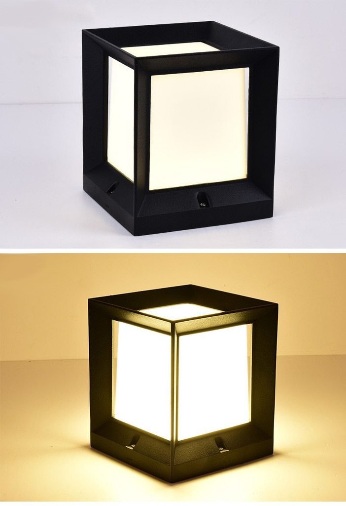 Simple Outdoor Cube Lamp - Outdoor Light