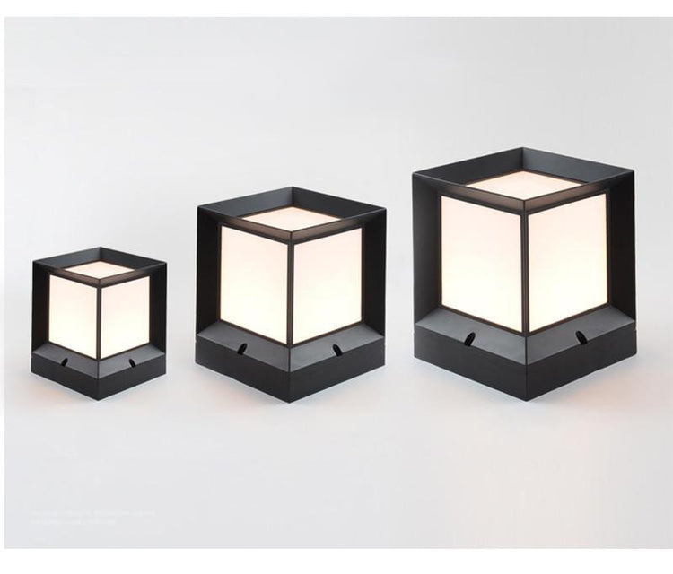 Simple Outdoor Cube Lamp - Outdoor Light