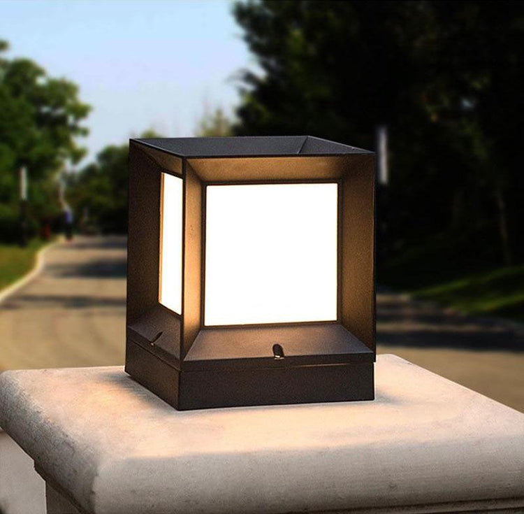 Simple Outdoor Cube Lamp - Outdoor Light