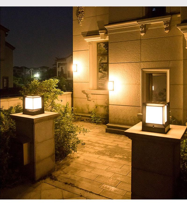 Simple Outdoor Cube Lamp - Outdoor Light