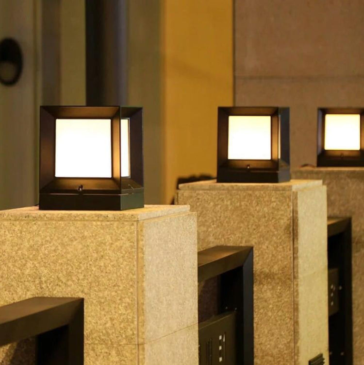 Simple Outdoor Cube Lamp - Outdoor Light