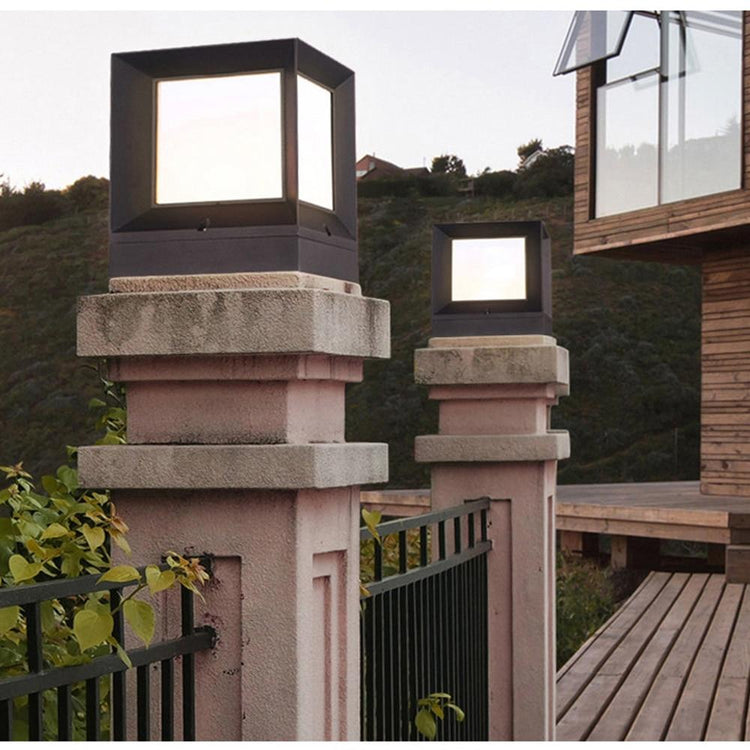 Simple Outdoor Cube Lamp - Outdoor Light