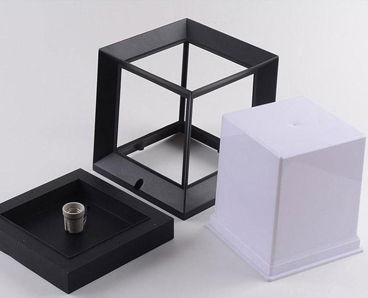 Simple Outdoor Cube Lamp - Outdoor Light