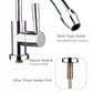 Sleek Long Kitchen Faucet - Faucet