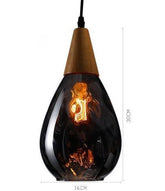 Solana - Glass Pendant Lamp - Black - Pendant Lamp