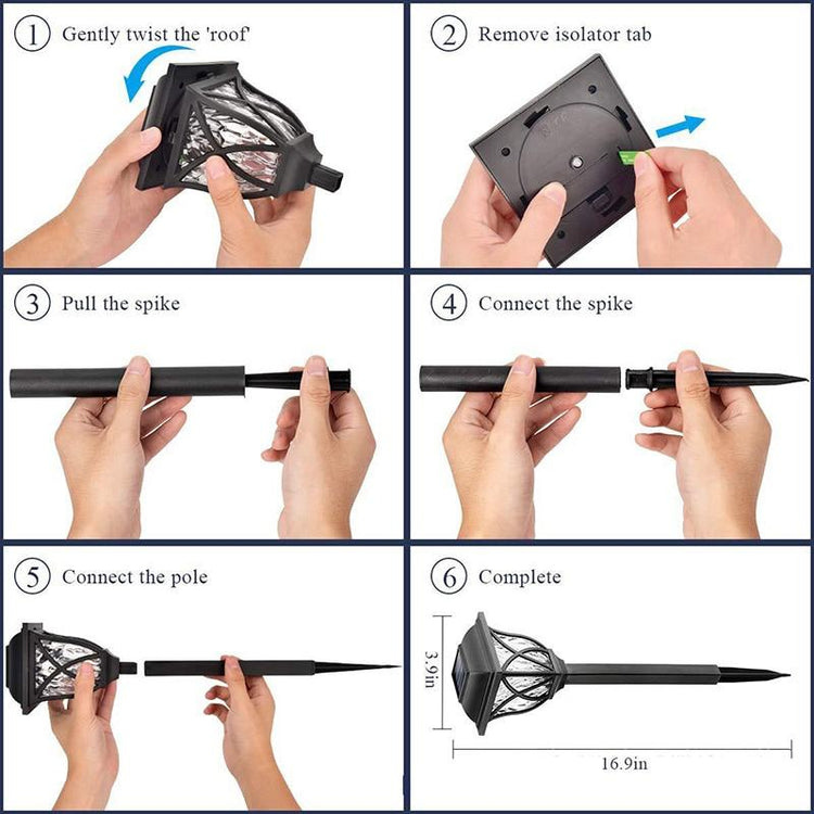 Solar Garden LED Stake Lights - Solar Light