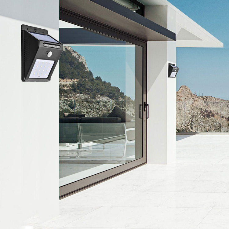 Solar Motion Sensor Wall Light - Solar Light