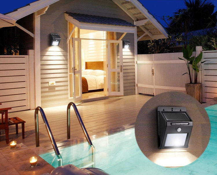 Solar Motion Sensor Wall Light - Solar Light