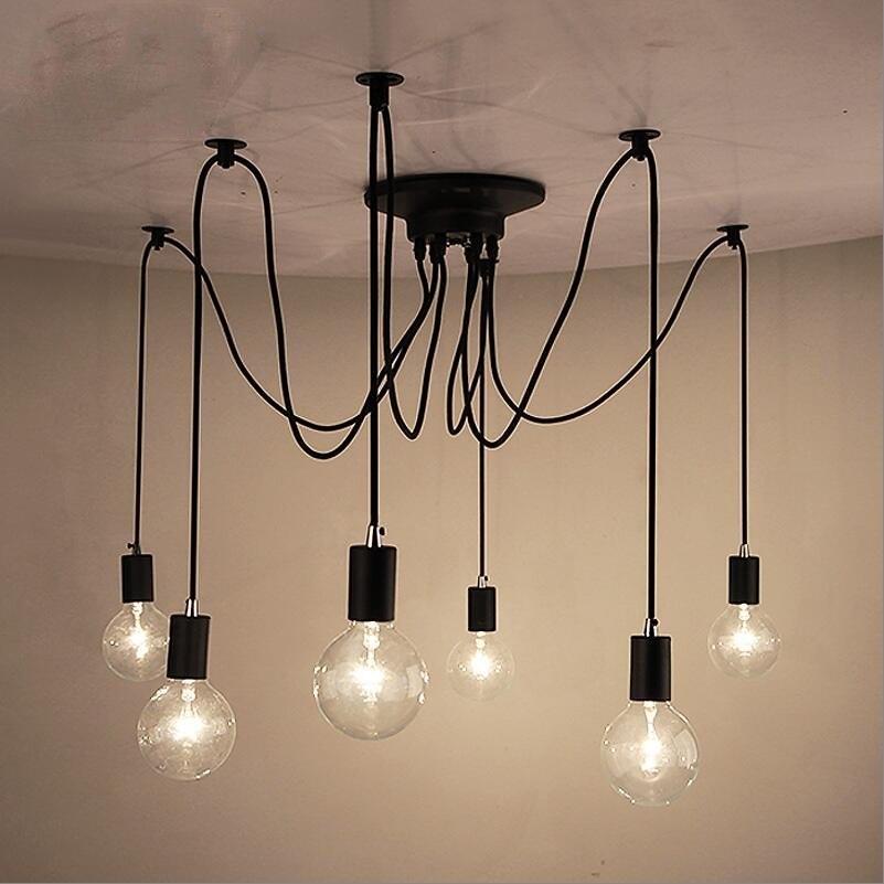 Spider Cables Chandelier - 6 Cables - Chandelier