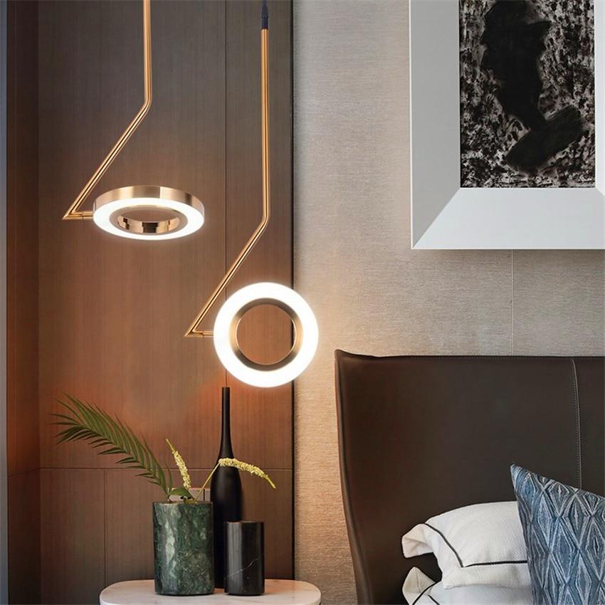 Splendid Luxury Circular Pendant Light - Gold - Pendant Lamp