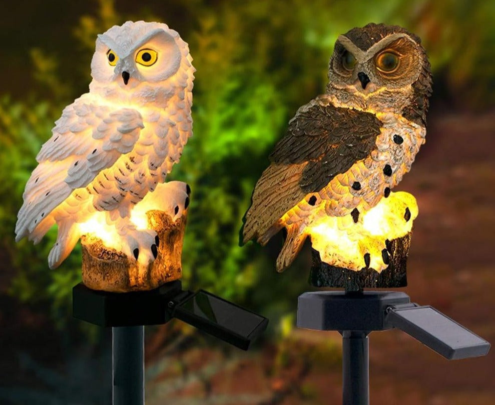 Staring Owl Solar LED Garden Light - Solar Light