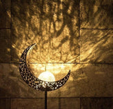 Starry Dazzling Crescent Moon Lamp - Table Lamp