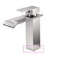 Sturdy Stylish Bath Faucet - Brushed Nickel / Classic Square